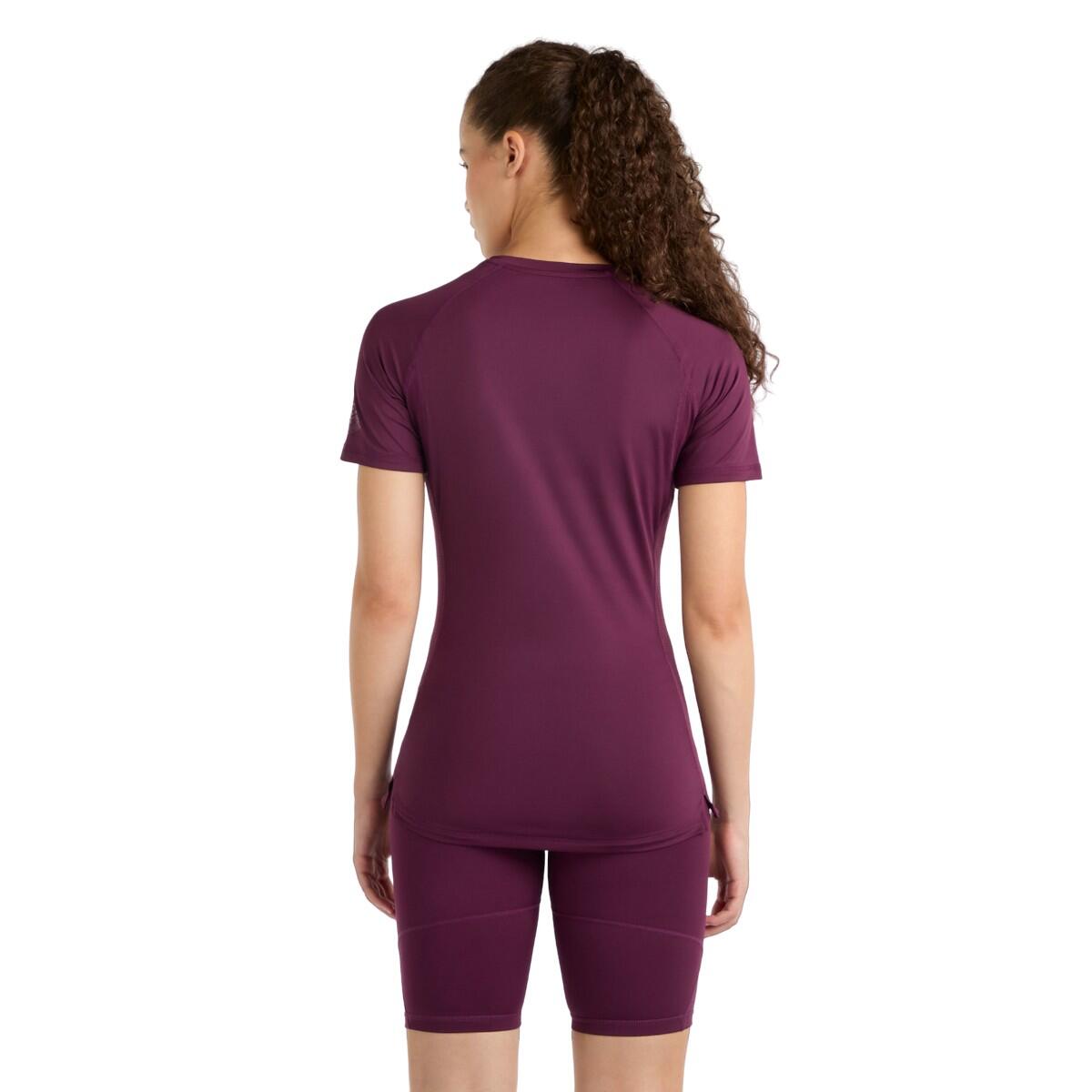 Womens/Ladies Pro Training Polyester TShirt (Potent Purple/Mauve) 2/4