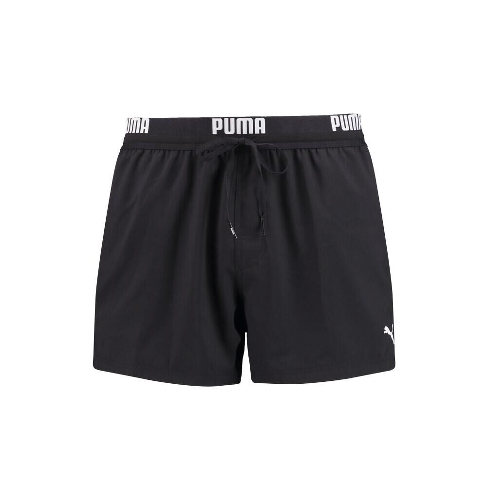 PUMA Mens Repeat Logo Swimming Shorts (Black)