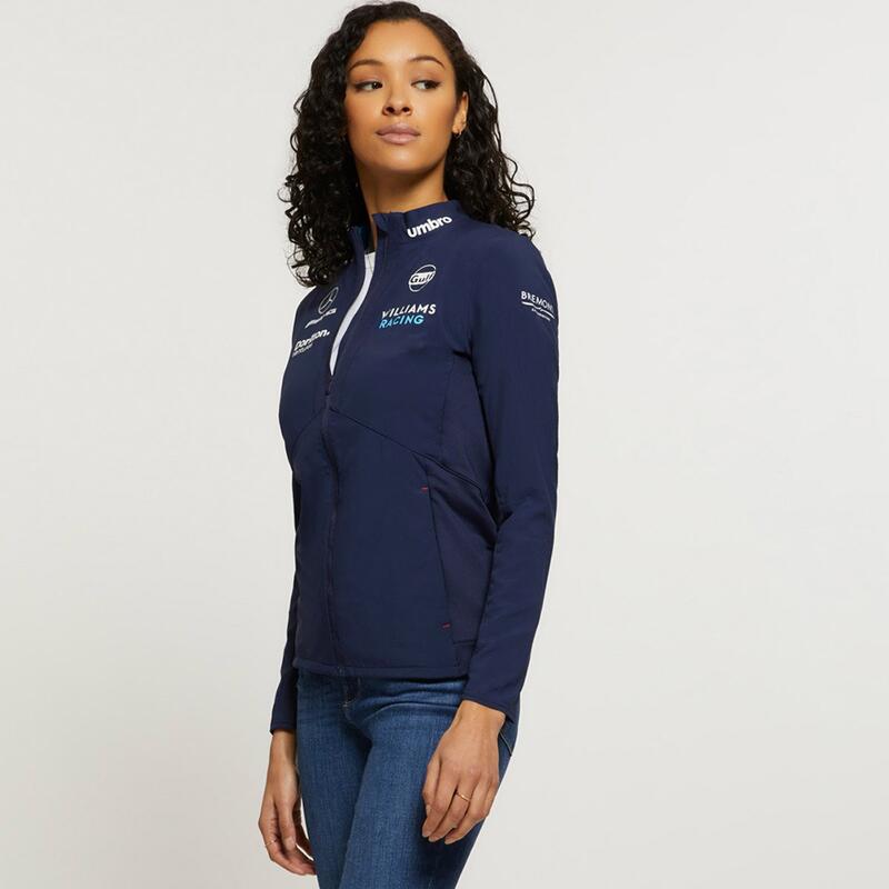 "'23" Sportjacke für Damen Kurzmantel/Blau