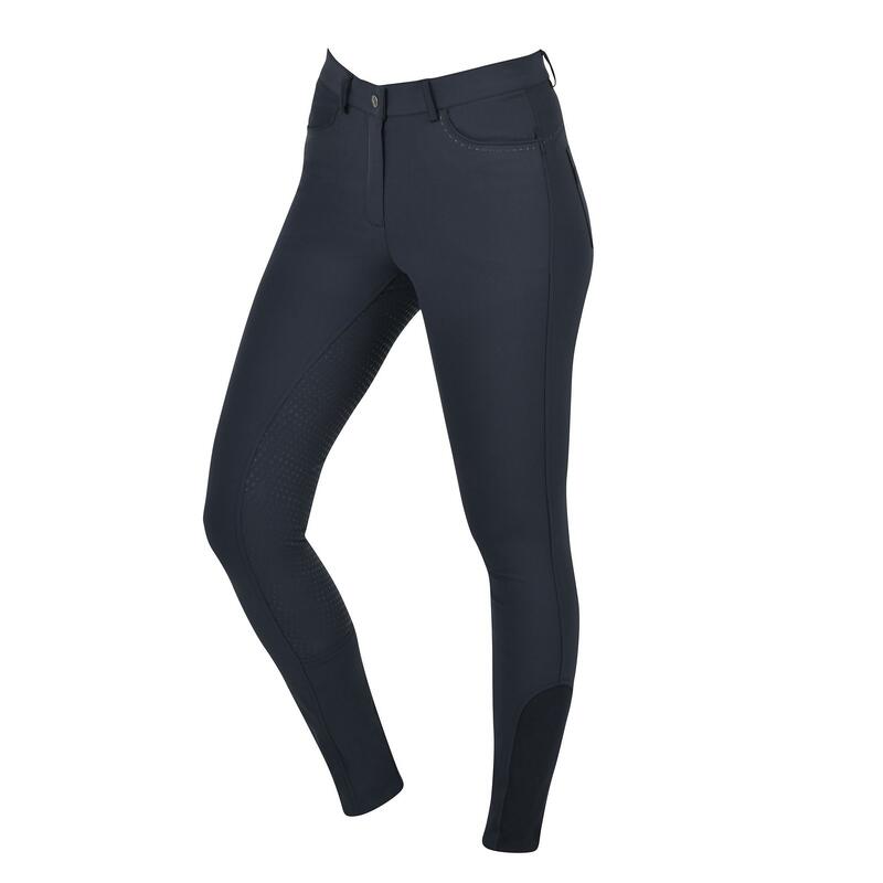 Pantalon d´équitation SHELBY Femme (Bleu marine)