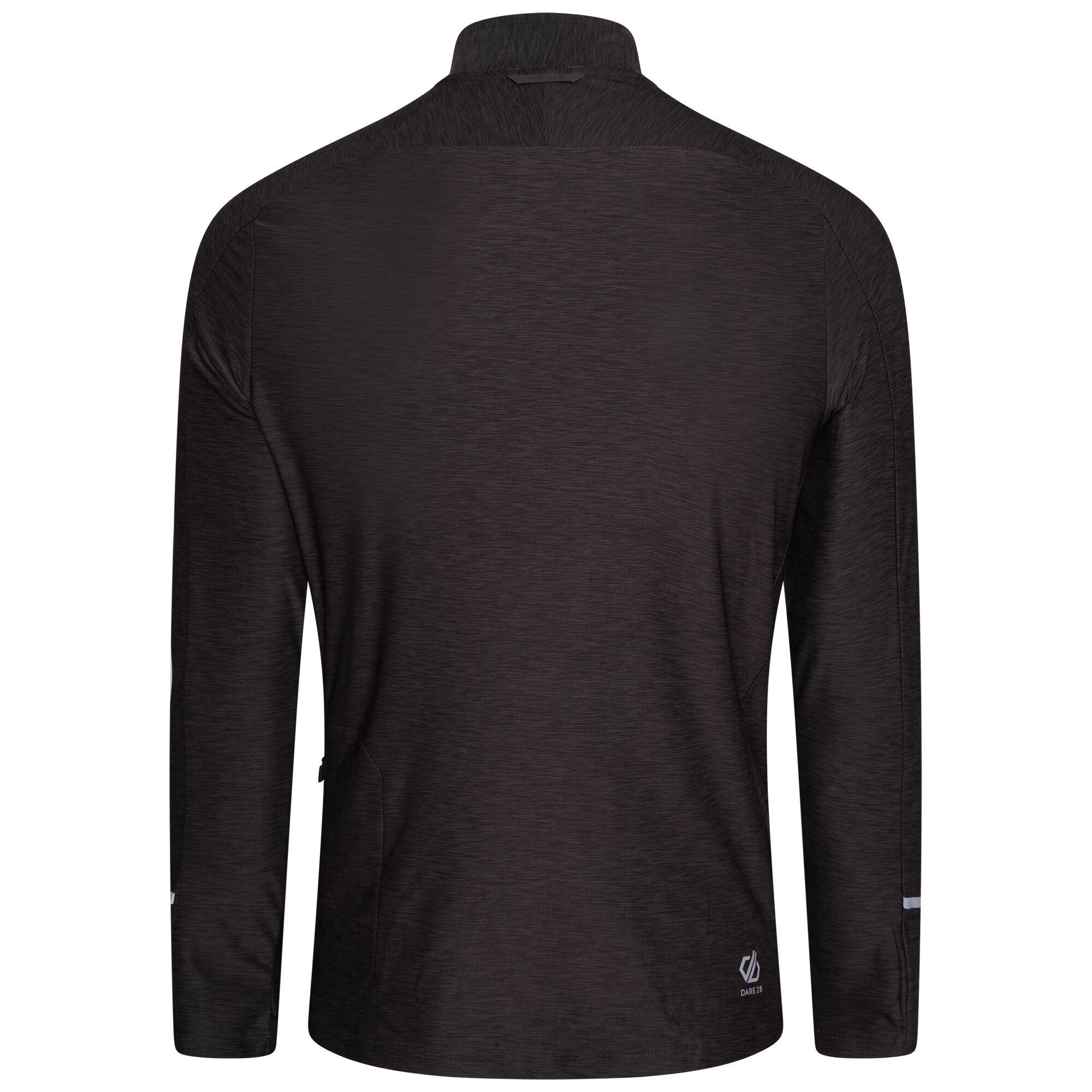 Mens Power Up II Lightweight Jersey (Black Marl) 2/5