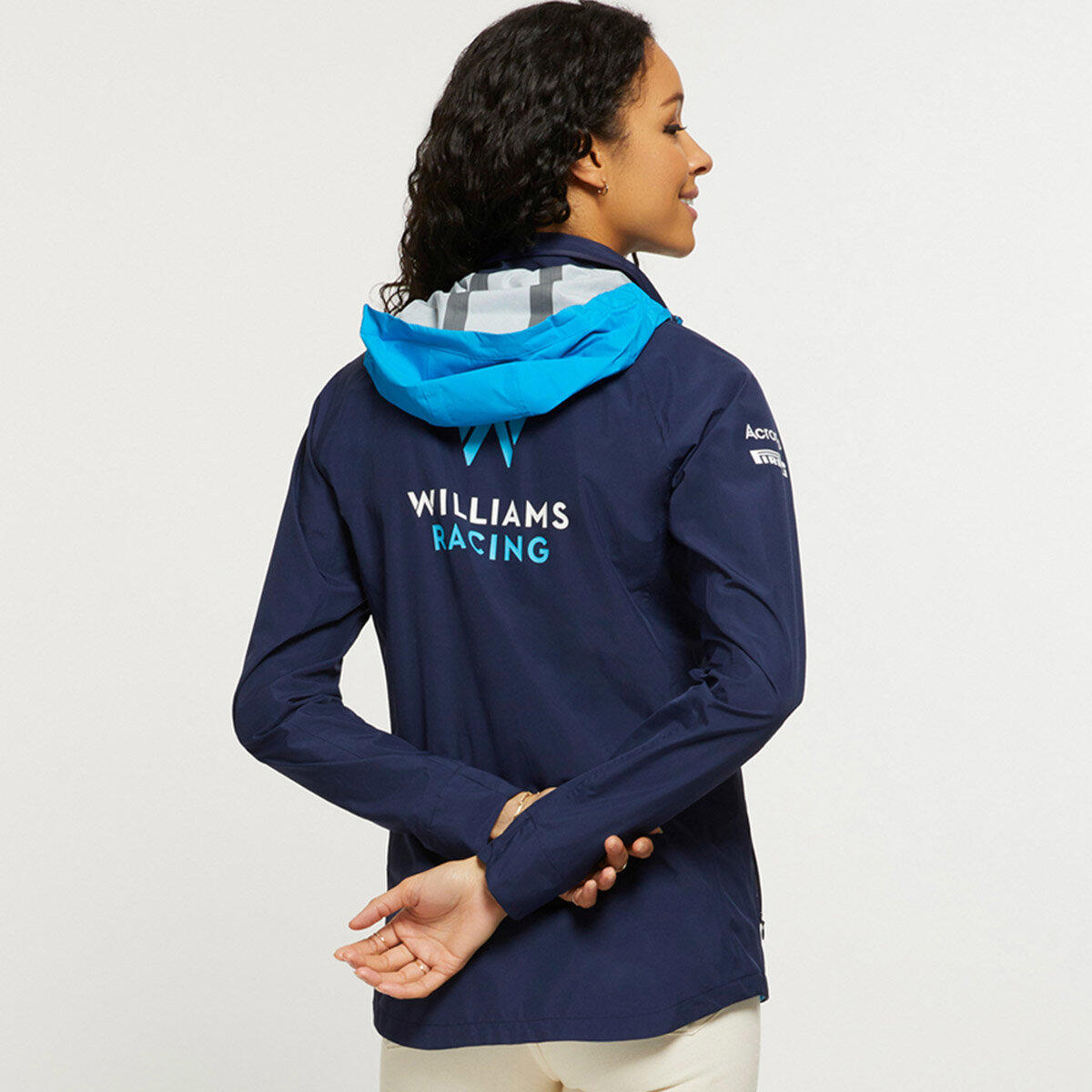 Womens/Ladies ´23 Williams Racing Performance Jacket (Peacoat/Diva Blue) 2/4