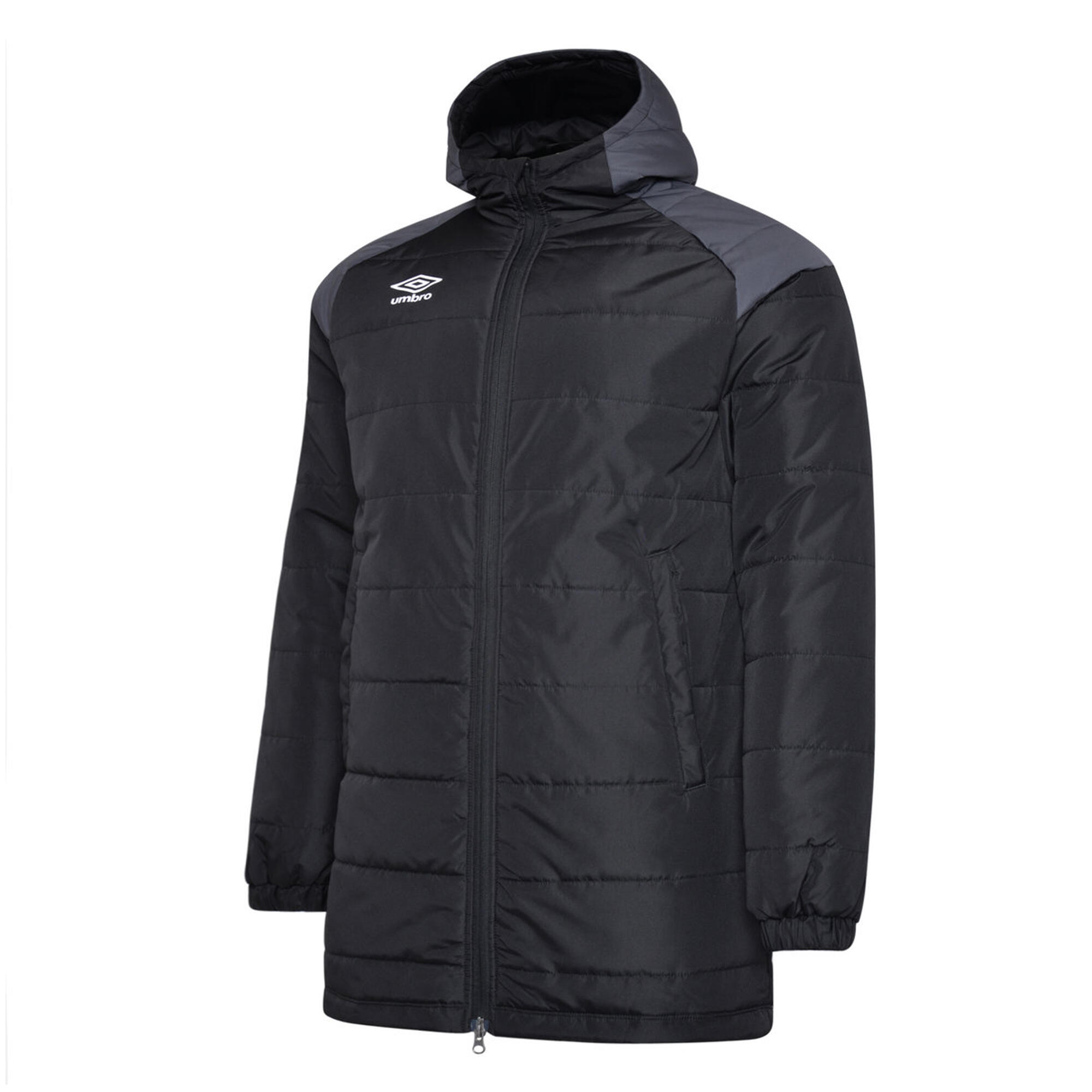 Children's quilted jacket (Black / Carbon)