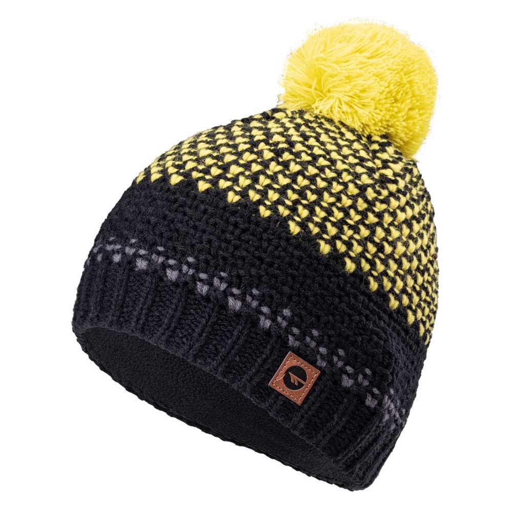 Cappello HERVIN per bambini (nero/giallo)