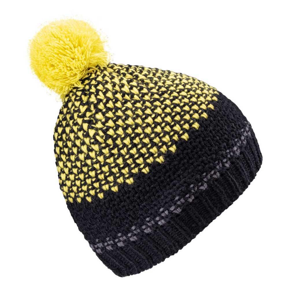 Cappello HERVIN per bambini (nero/giallo)