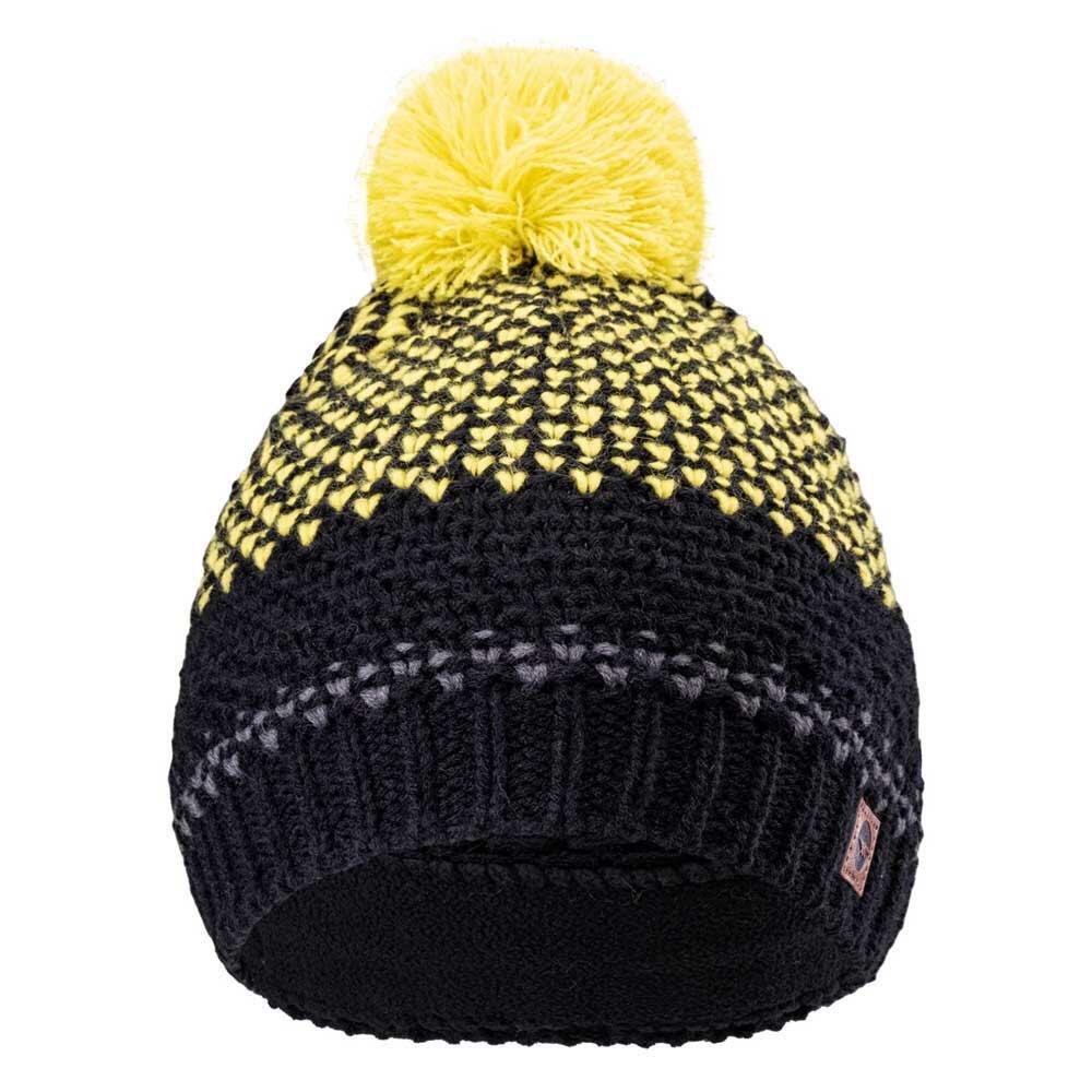 Cappello HERVIN per bambini (nero/giallo)