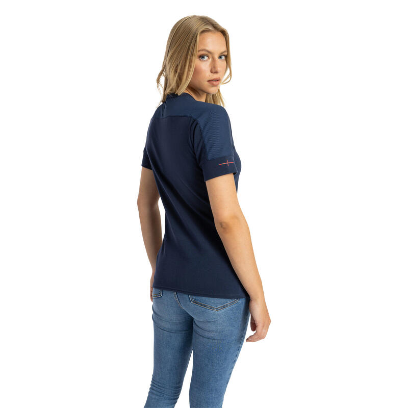 "2324" TShirt für Presentation Damen Marineblau/Kleid-Blues