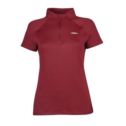 Prime" Base Layer Oberteil für Damen Weinrot