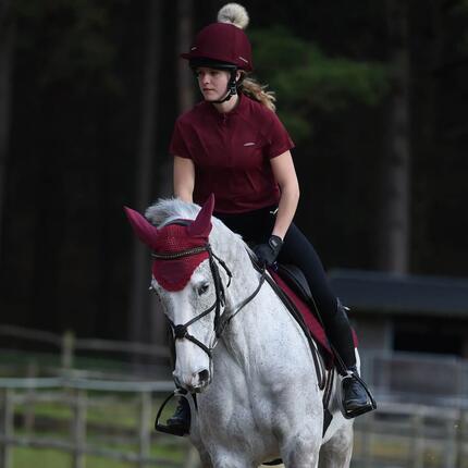 Prime" Base Layer Oberteil für Damen Weinrot