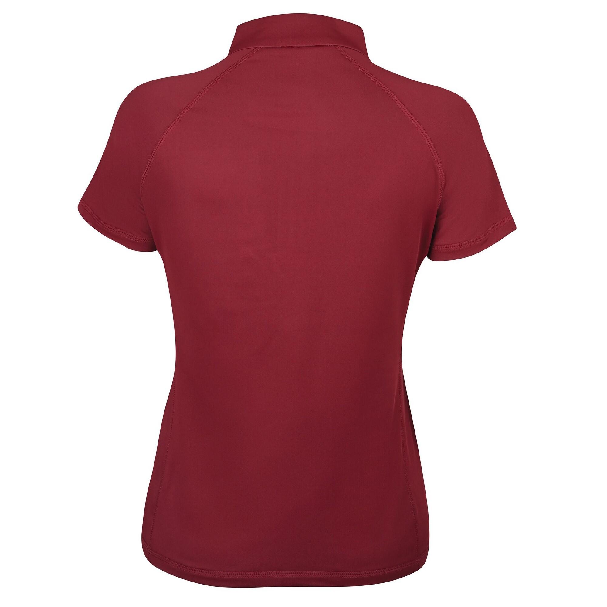 "Prime" Base Layer Oberteil für Damen Weinrot 2/3