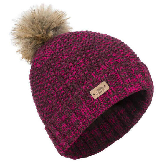 Bonnet À Pompon KELLISA Femme (Pourpre)