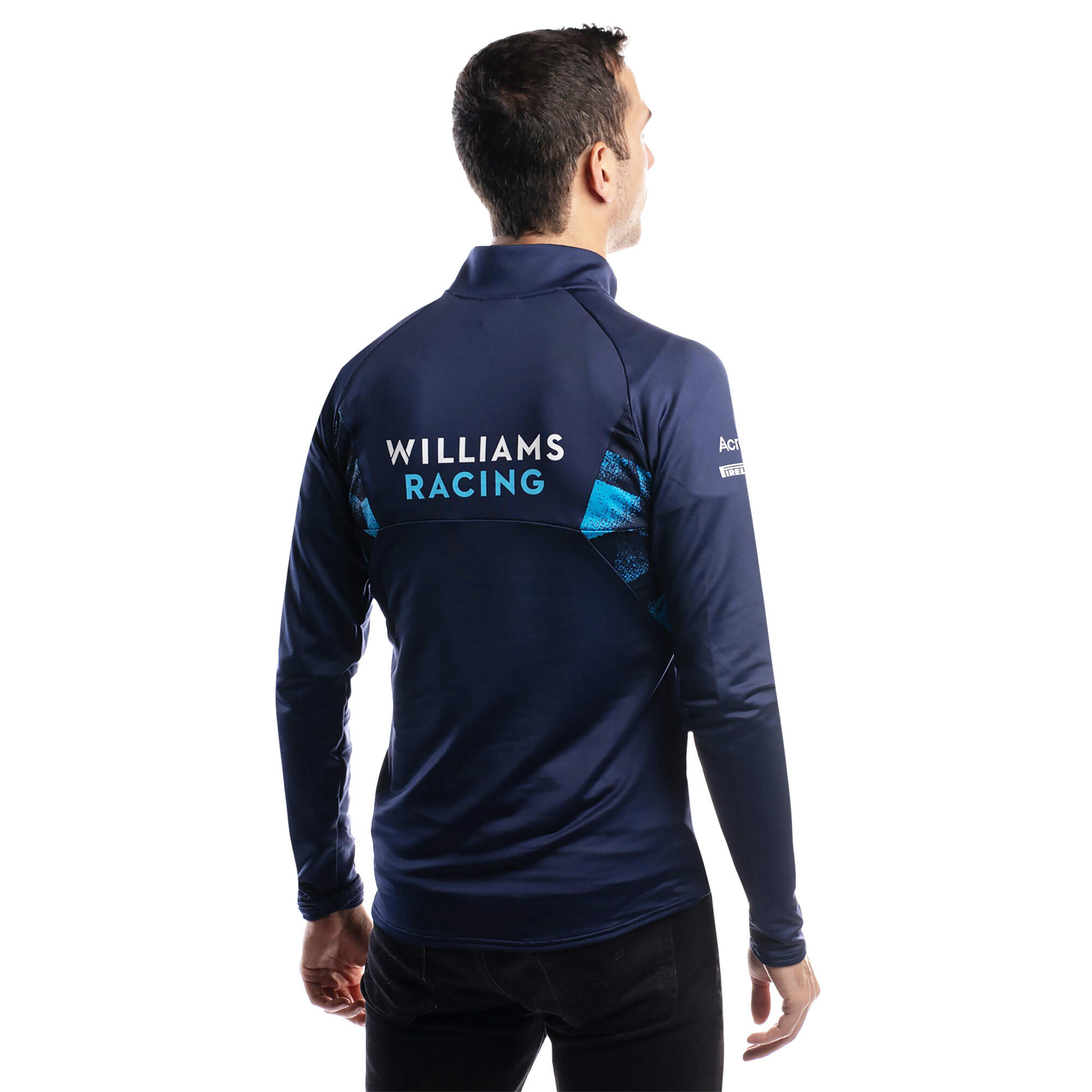 Williams Racing Mens ´22 Midlayer (Peacoat/Diva Blue) 4/4