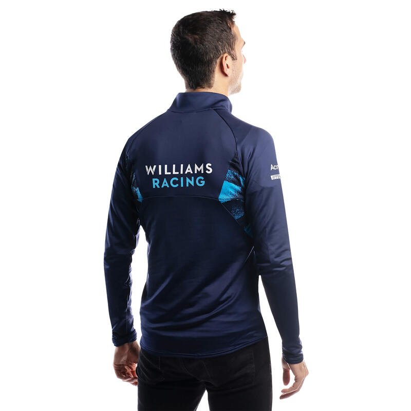 Williams Racing "'22" Midlayer für Herren Kurzmantel/Blau