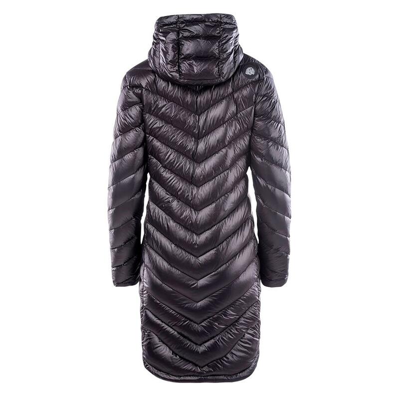 Cappotto Trapuntato Donna Iguana Larica Nero