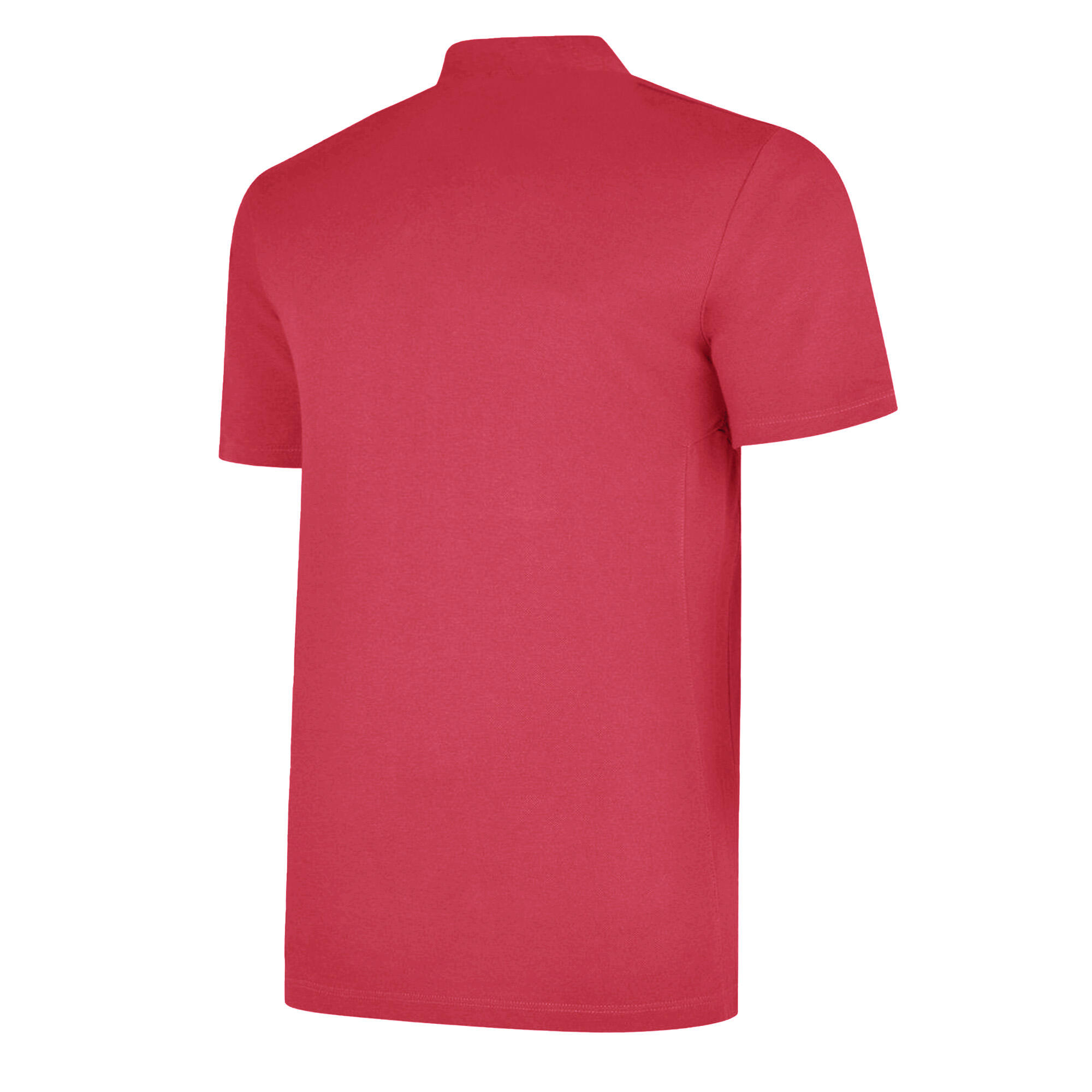 Boys Essential Polo Shirt (New Claret/White) 2/3