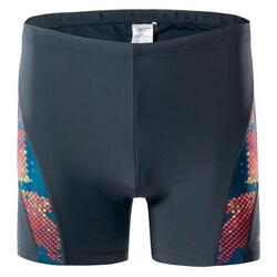 Heren Fiero Zwemshort (Bosbessen/Rood)