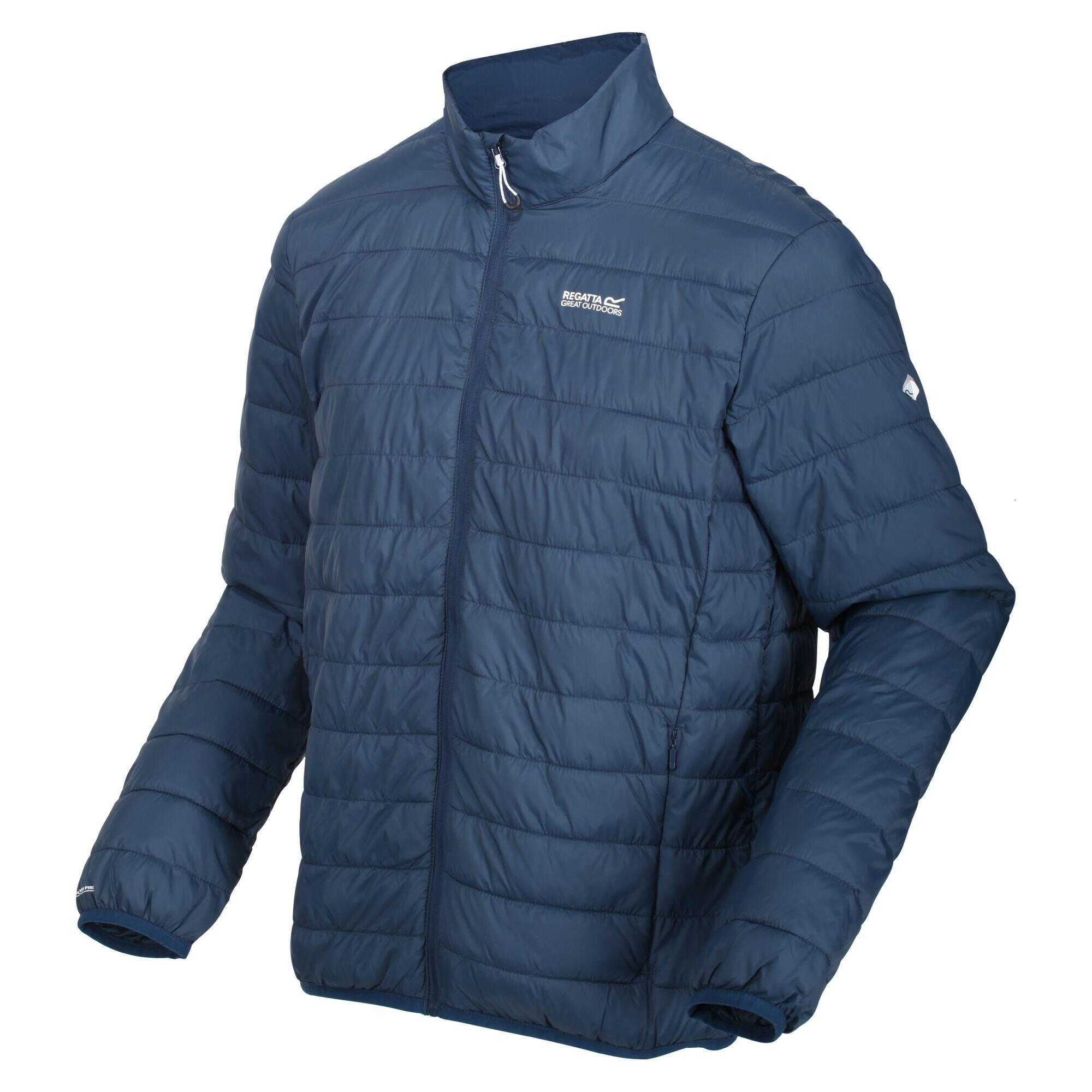 REGATTA Mens Hillpack Quilted Insulated Jacket (Moonlight Denim)