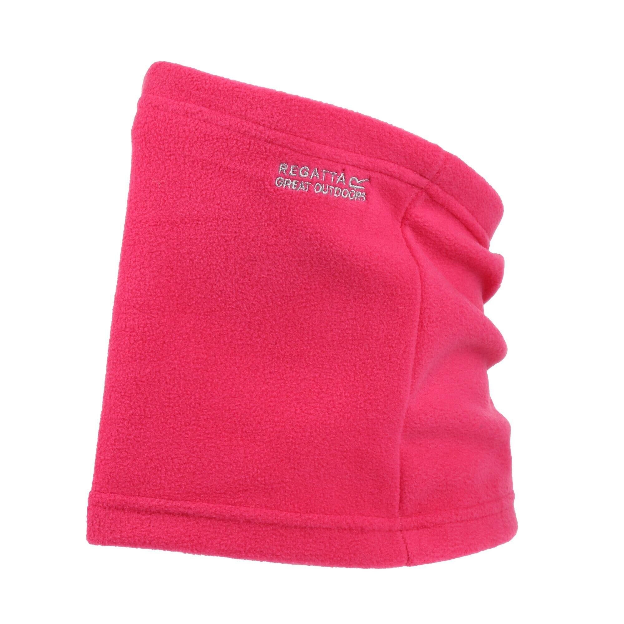 REGATTA Childrens/Kids Taz Microfleece Neck Warmer (Jem Pink)