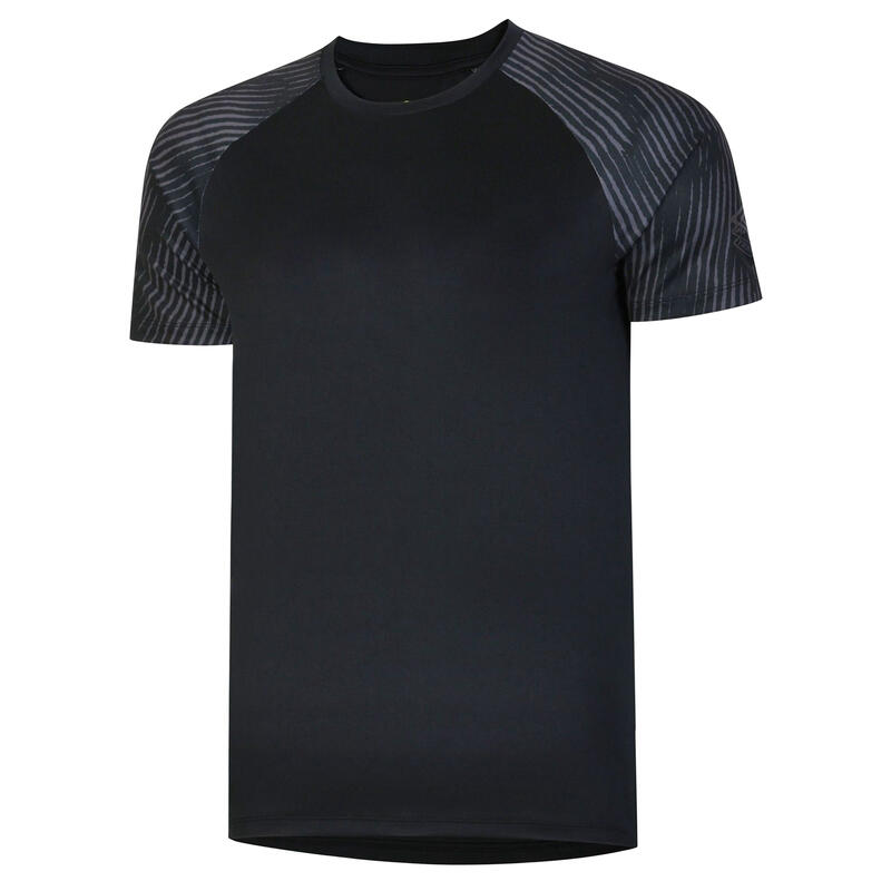 "Pro" Trikot für Training Herren Schwarz/Periskop Farbe