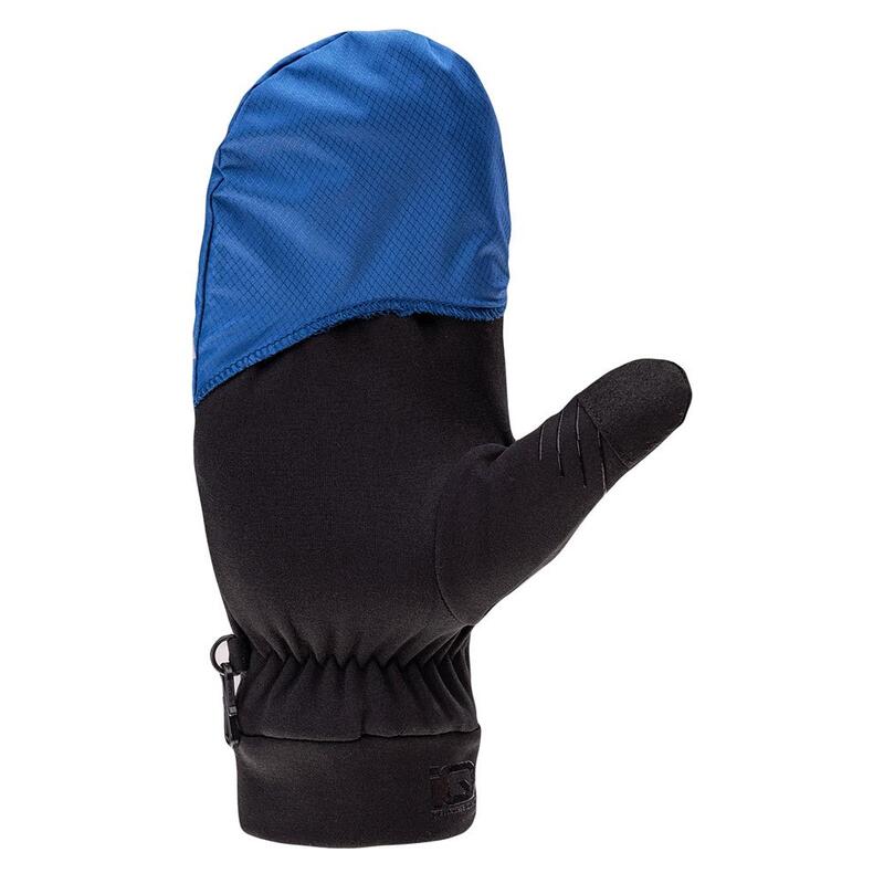 Heren Nusa II Logo Handschoenen (Zwart/Monaco-blauw)