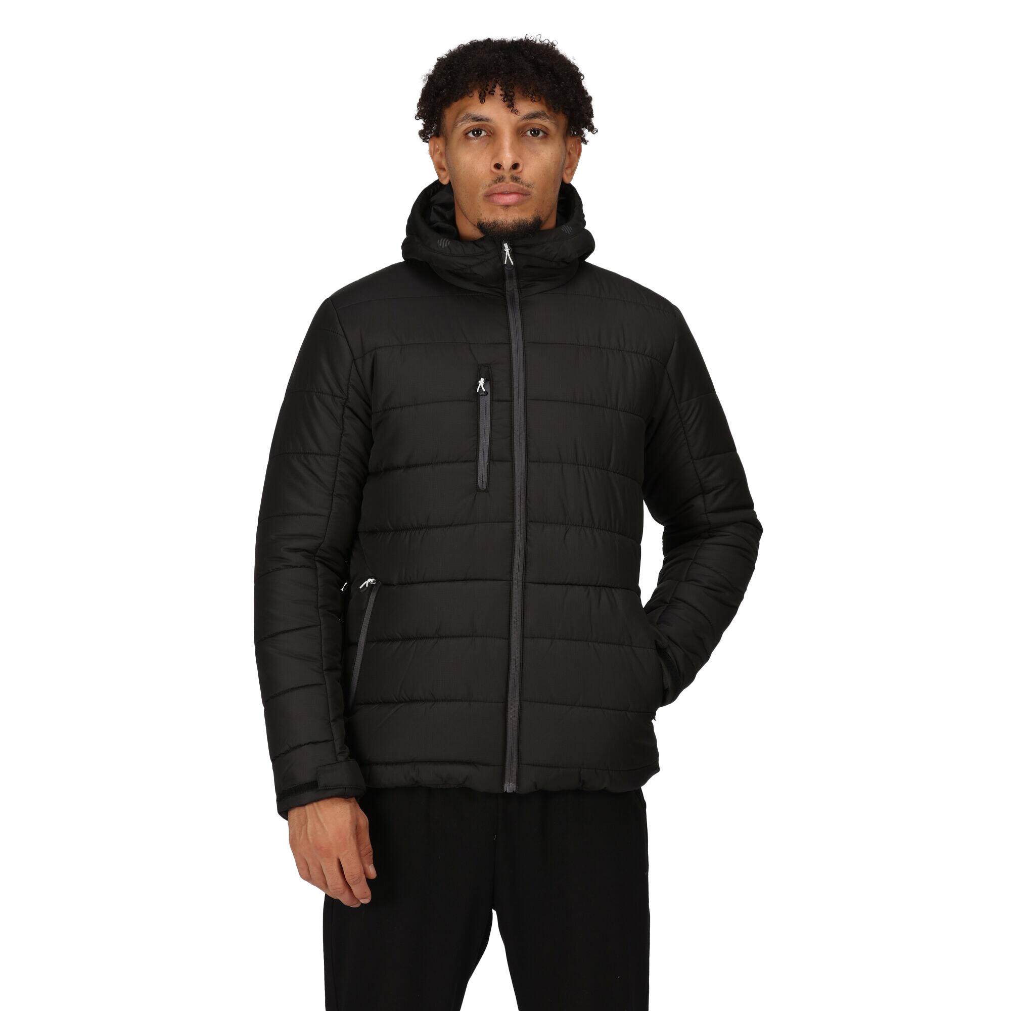 Veste Matelassée Homme (Noir / Gris Phoque) 3/5