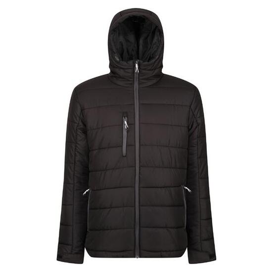 Veste Matelassée Homme (Noir / Gris Phoque)
