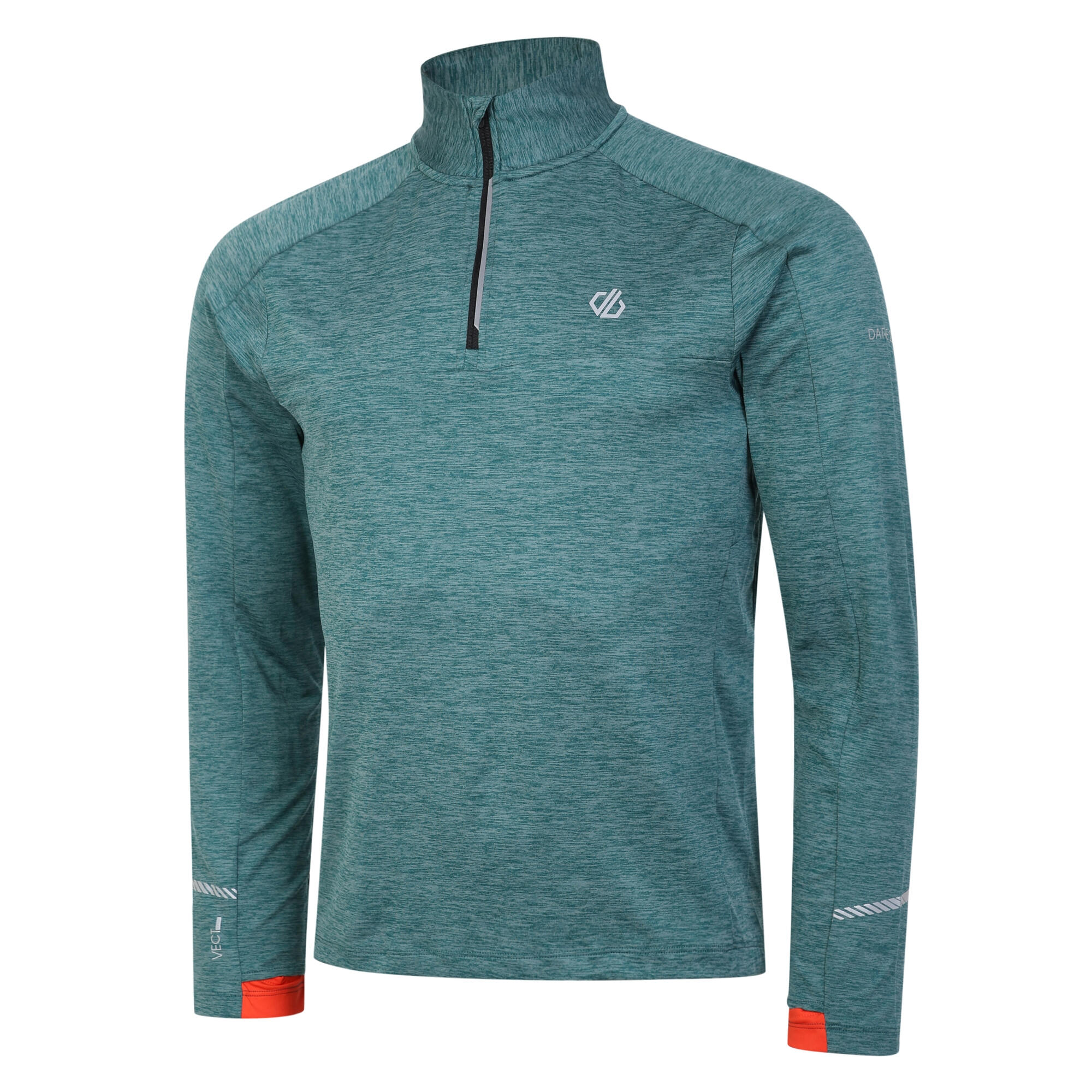 Mens Power Up II Lightweight Jersey (Mediterranean Green Marl) 3/4