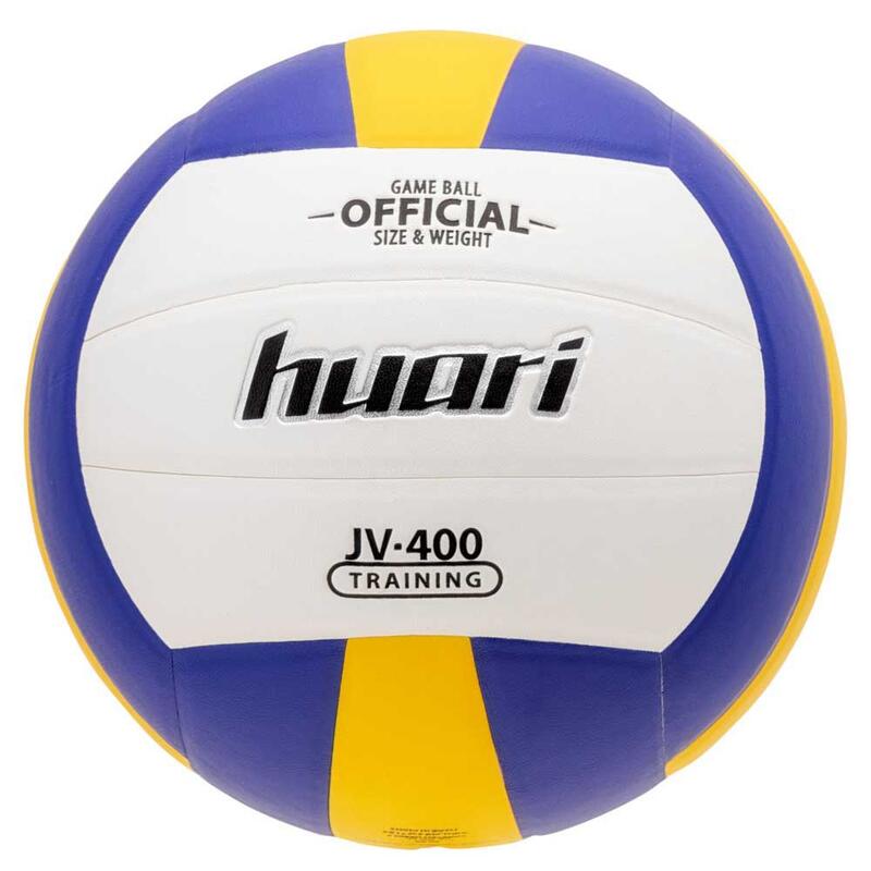 Ballon de volleyball SILES (Blanc / Bleu / Jaune)