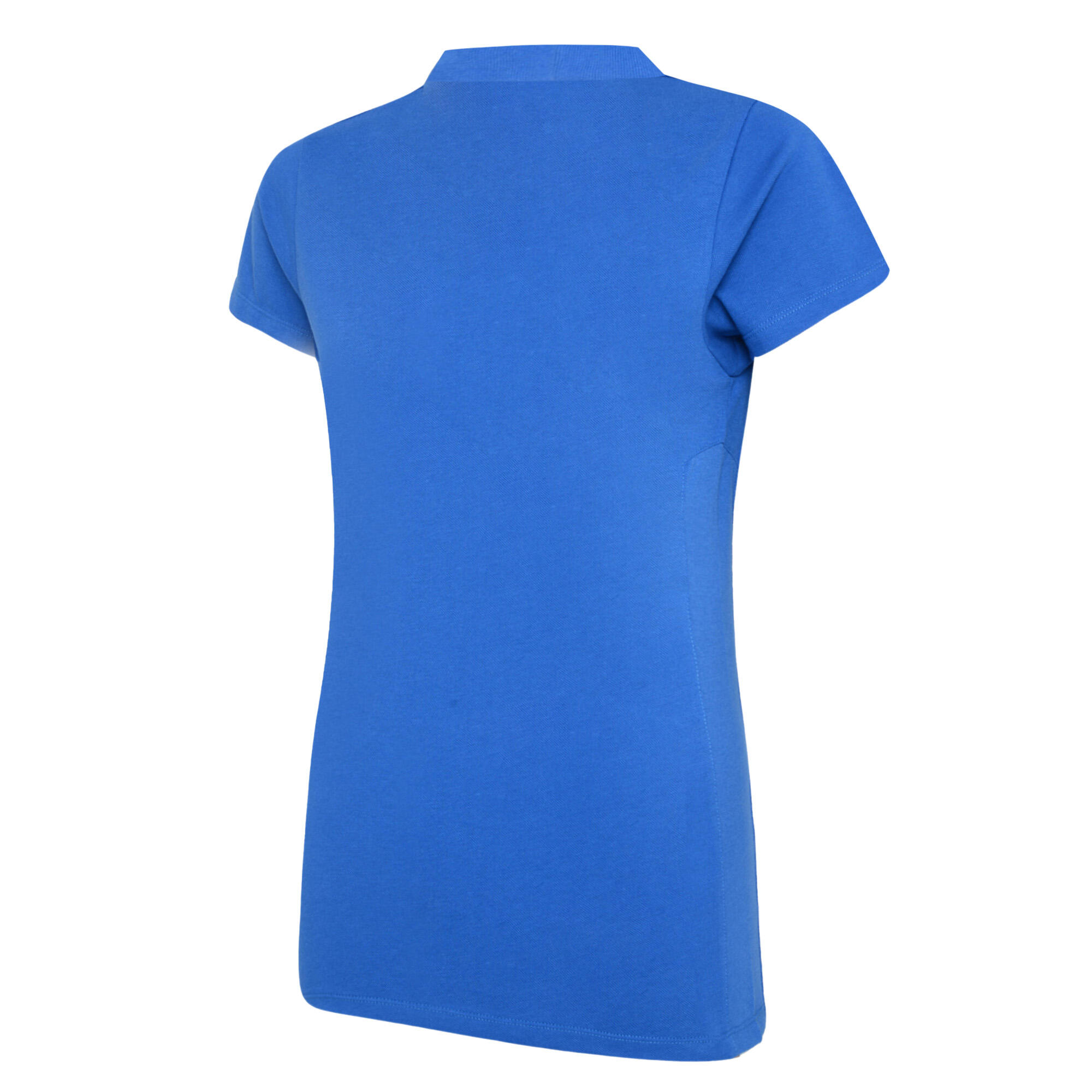 Womens/Ladies Club Essential Polo Shirt (Royal Blue/White) 2/3