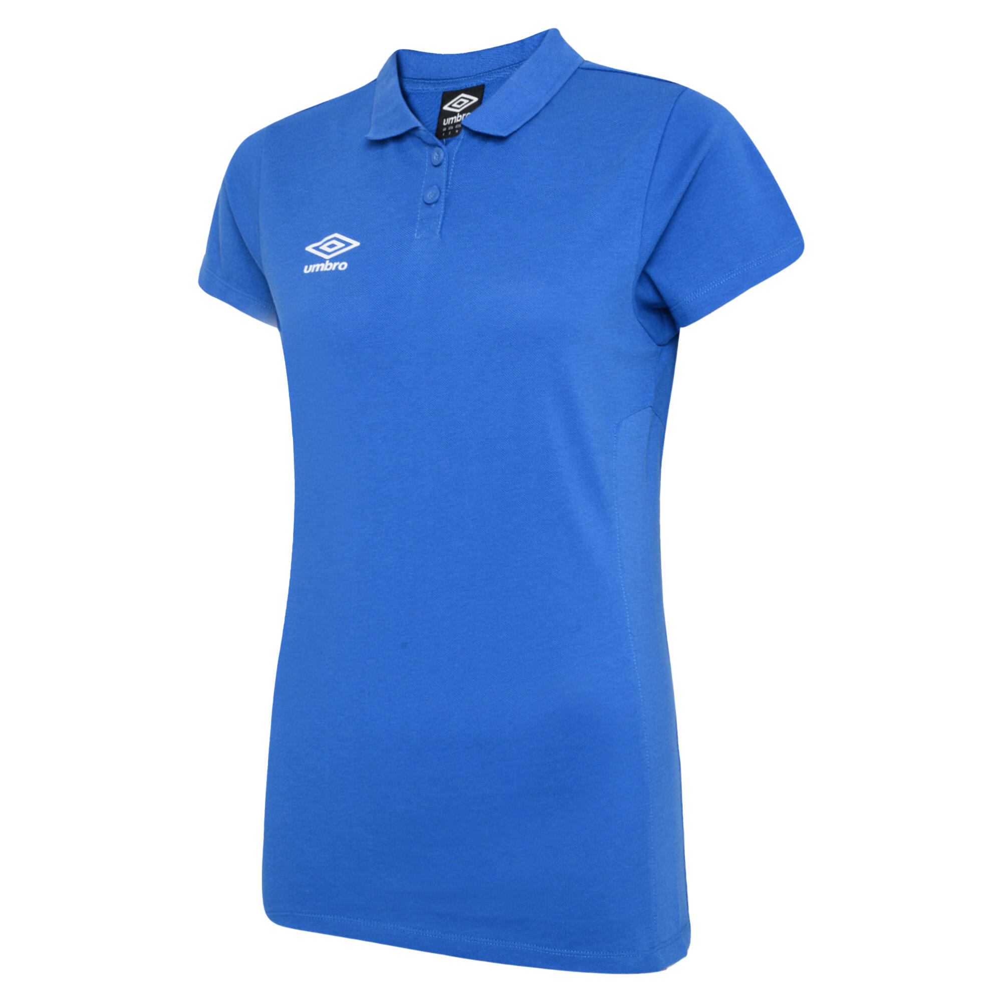 Womens/Ladies Club Essential Polo Shirt (Royal Blue/White) 1/3