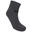 Unisex Adult Essentials Ankle Socks (Pack of 2) (Ebony Grey)
