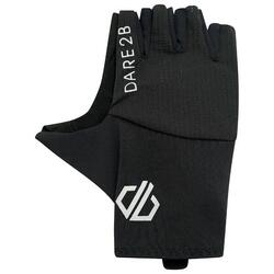 Dames Forcible II vingerloze handschoenen (Zwart)