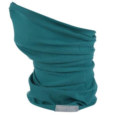 Great outdoors volwassenen unisex multitube sjaal / nekwarmer (turquoise)
