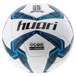 Ballon de foot NAZARE (Blanc / Bleu / Noir)