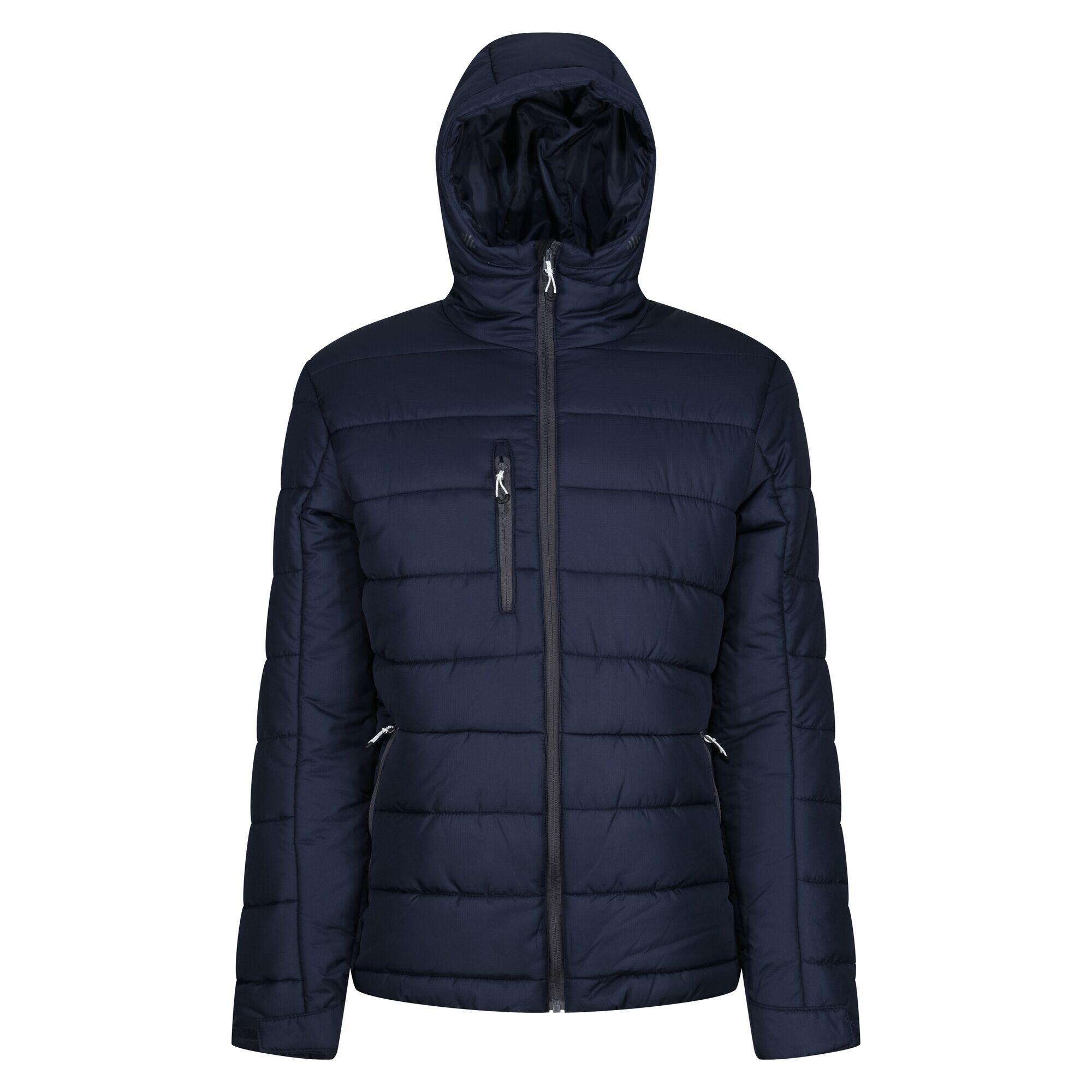 Men's NAVIGATE quilted jacket (Navy blue / Seal gray)