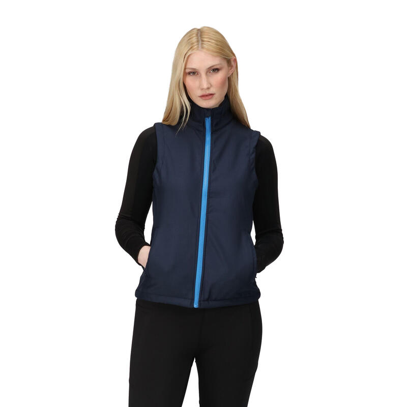 Chaleco Forro Polar Ablaze para Mujer Marino, Azul Francés