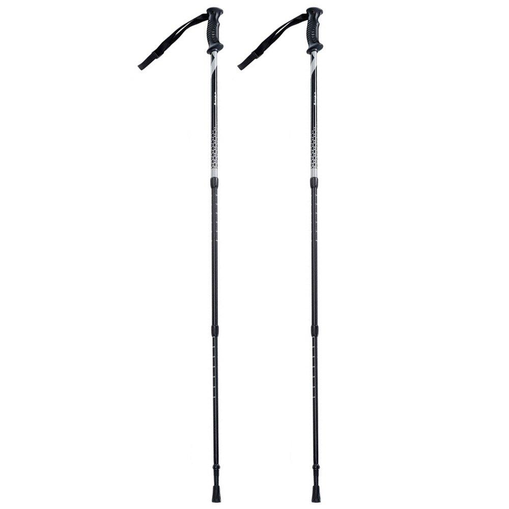 Bastone Da Trekking Misura Confezione 2 Hi-Tec Lapland Nero Opaco Grigio 3/4