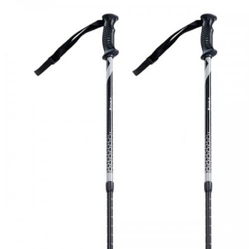 Bastone Da Trekking Misura Confezione 2 Hi-Tec Lapland Nero Opaco Grigio 2/4