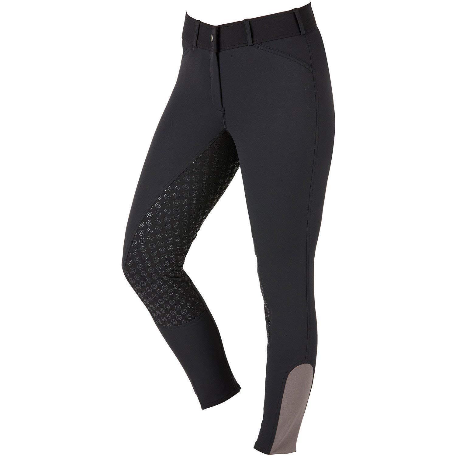 DUBLIN Womens/Ladies Elite Gel Full Seat Breeches (Black)