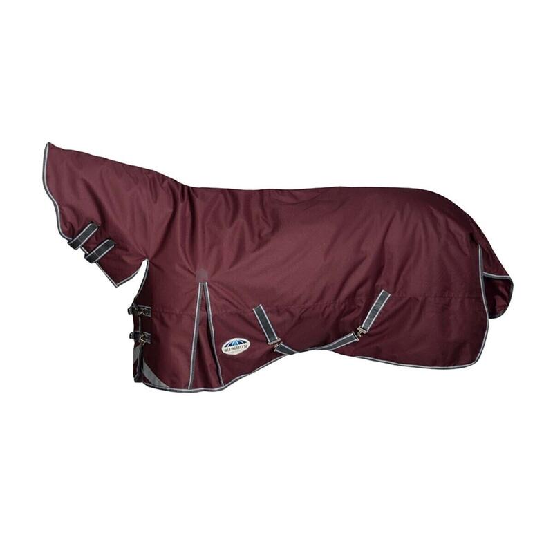 Couverture d'extérieur pour chevaux COMFITEC PLUS DYNAMIC (Bordeaux / Gris /