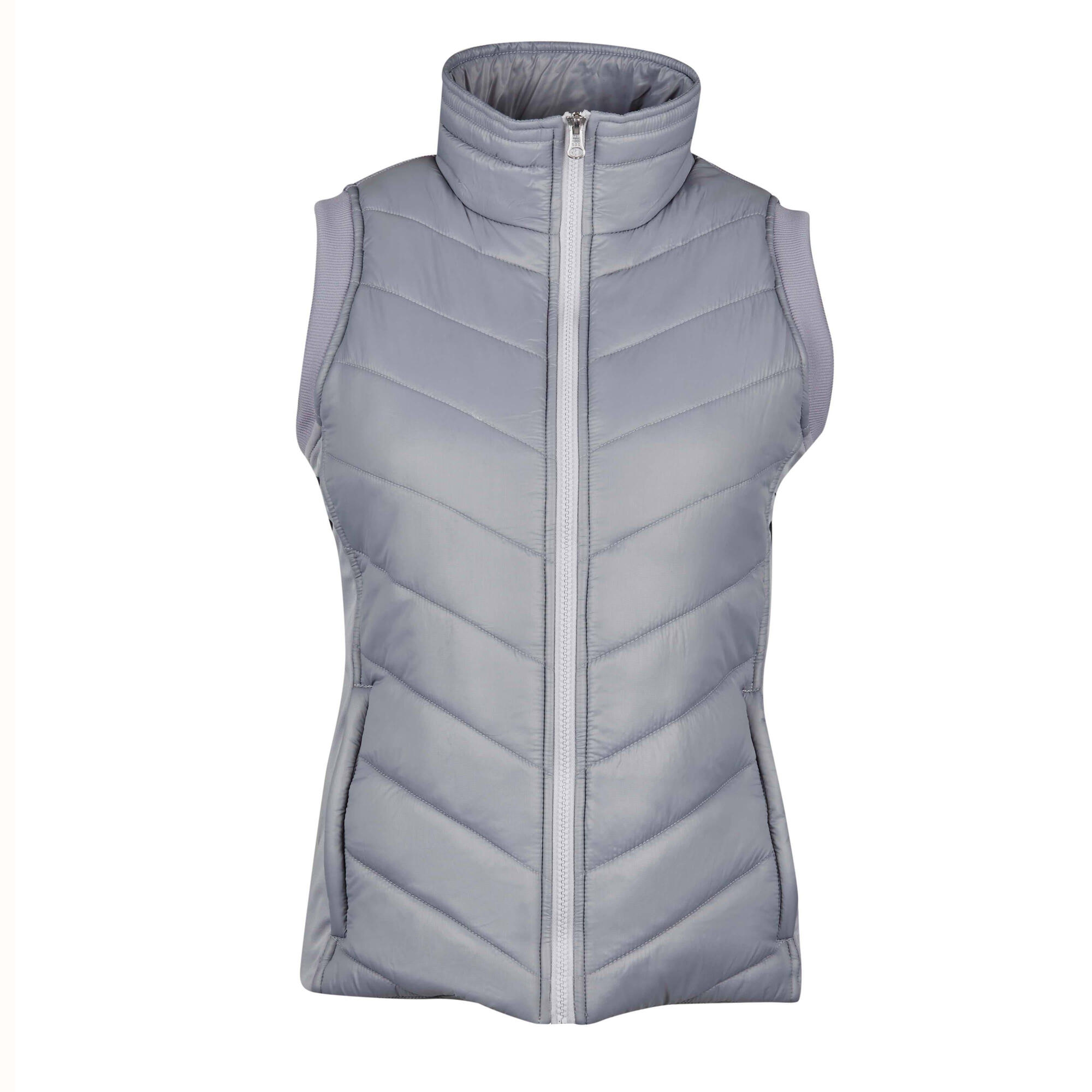 Women's VELA sleeveless jacket (Grey)