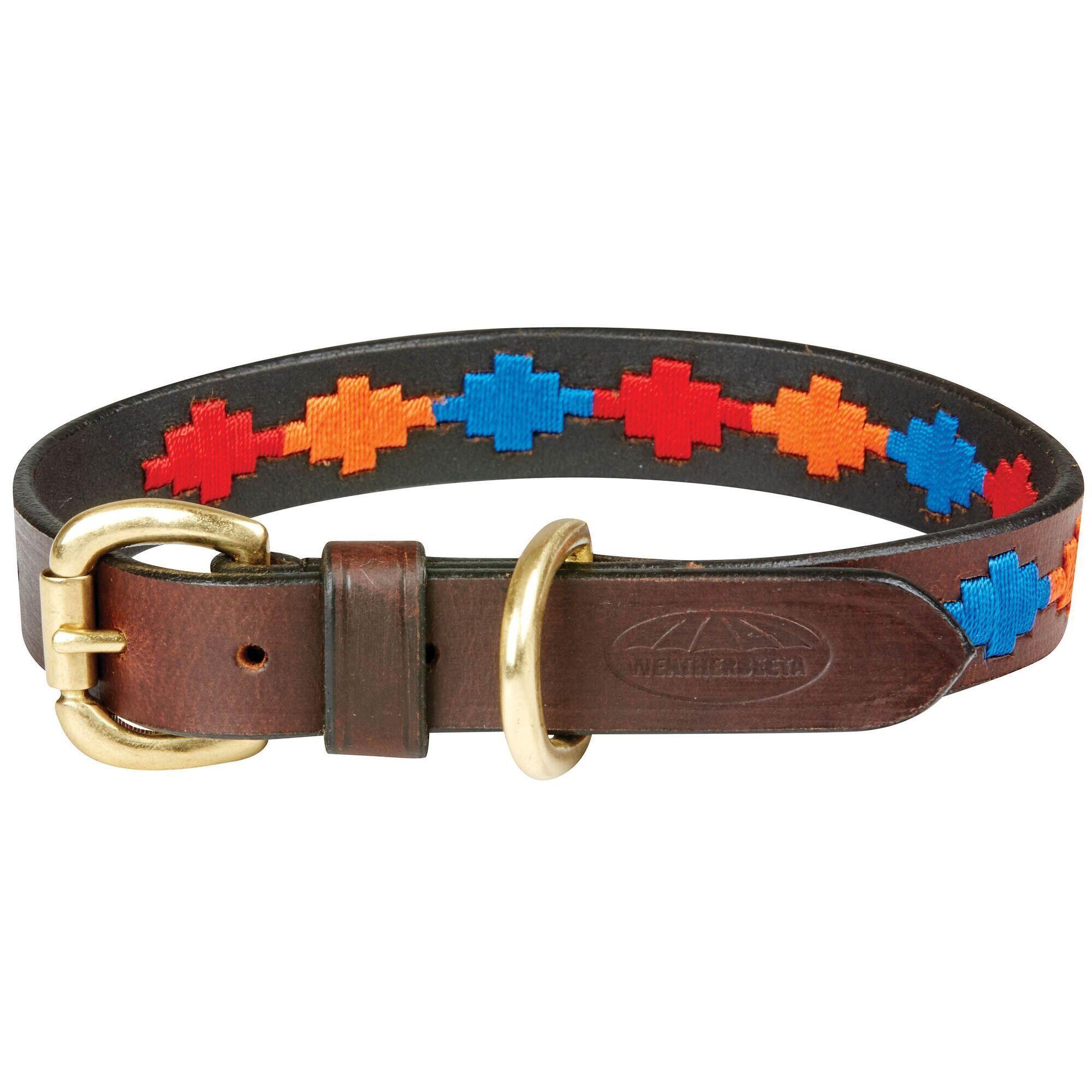 POLO Dog Collar (Brown / Red / Orange / Blue)