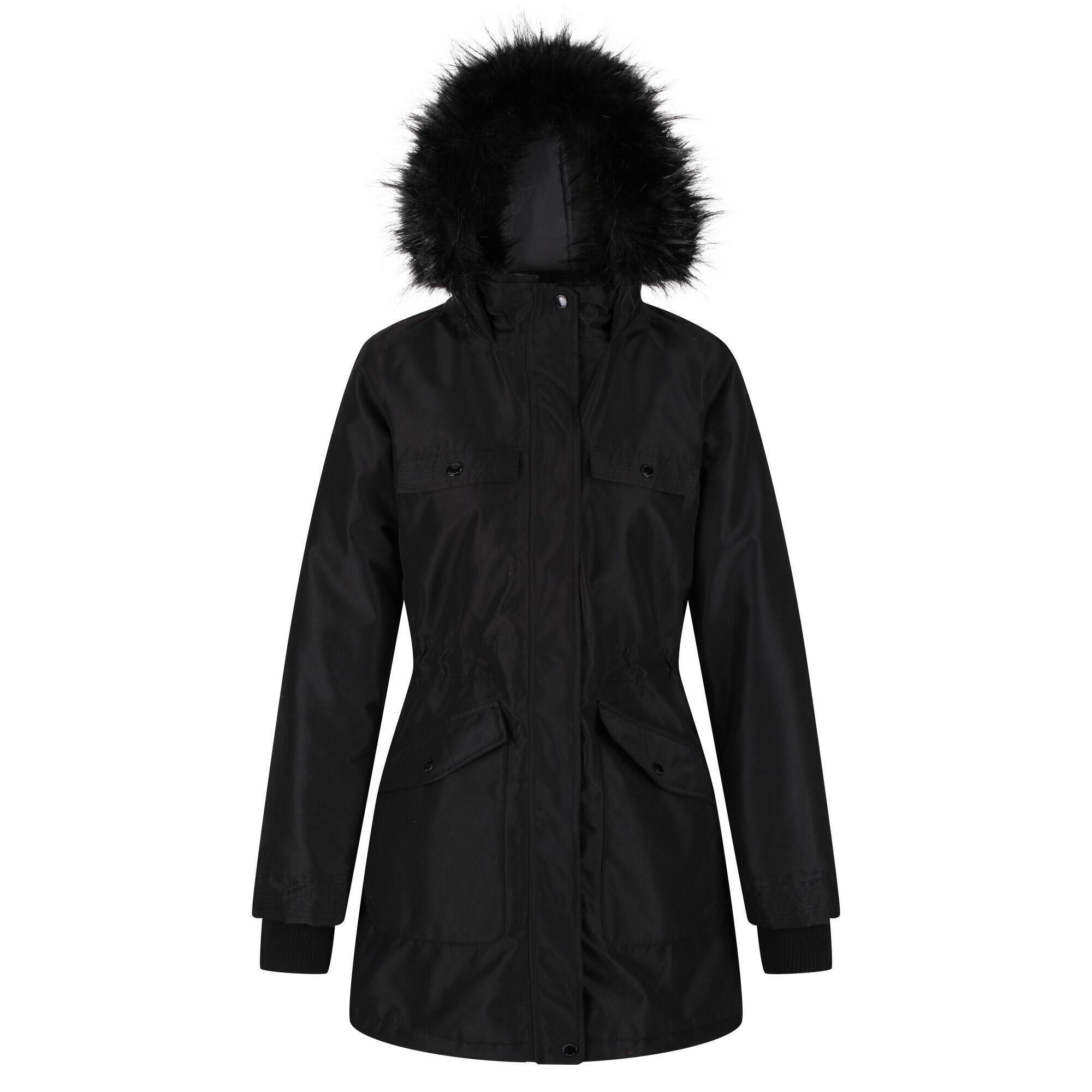 REGATTA Womens/Ladies Samiyah Insulated Parka (Black)