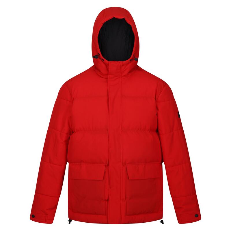 Chaqueta Acolchada Falkner para Hombre Rojo Peligro