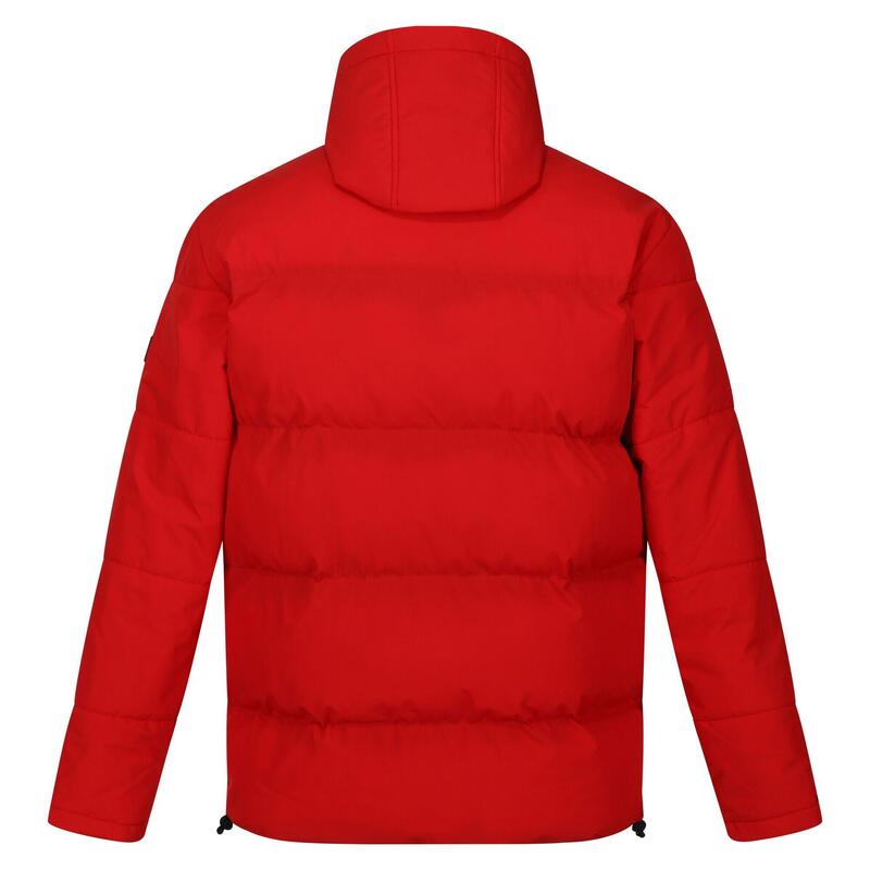 Chaqueta Acolchada Falkner para Hombre Rojo Peligro