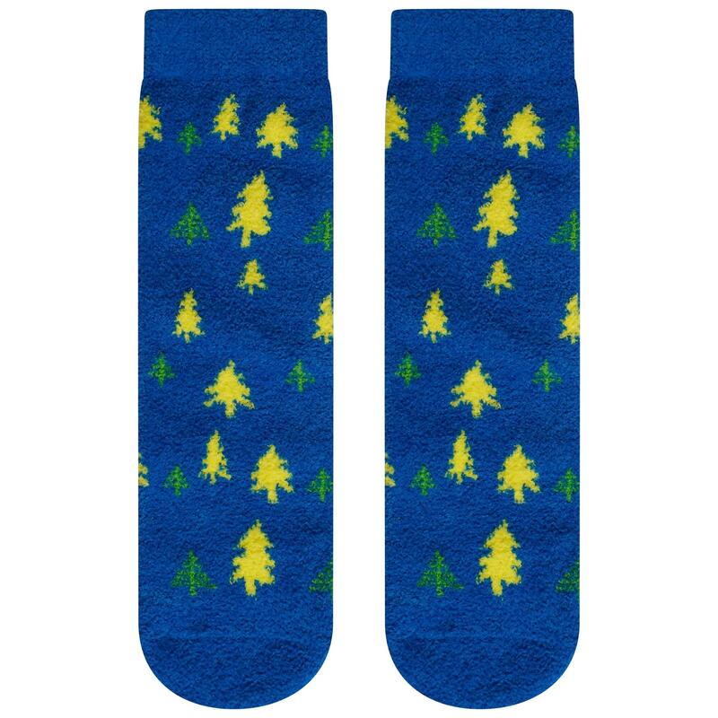 Kinder/Kinder Merrily Fluffy Socks (Elektrisch Blauw)