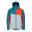 Giacca Impermeabile Bambini Dare 2B Explore Fortuna Verde Trail Blaze Arancione