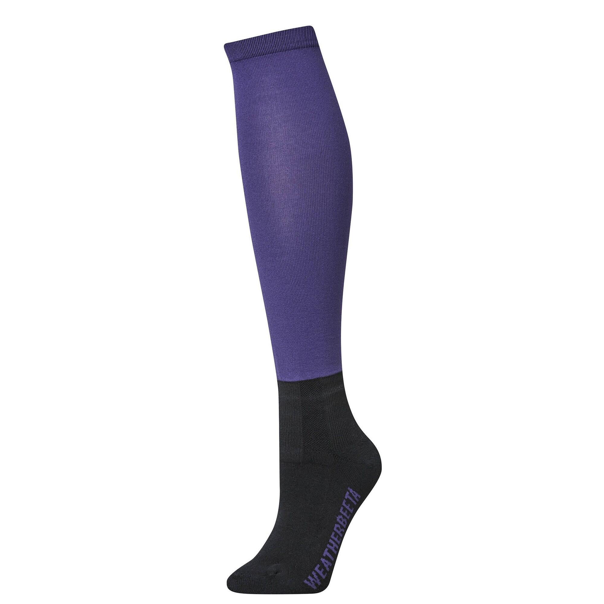 WEATHERBEETA Unisex Adult Prime Knee High Socks (Violet)