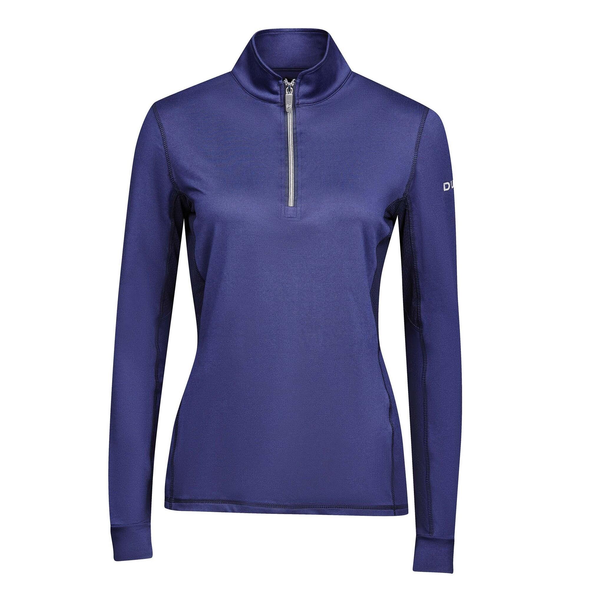 Womens/Ladies Kylee II LongSleeved TShirt (Navy) 1/3