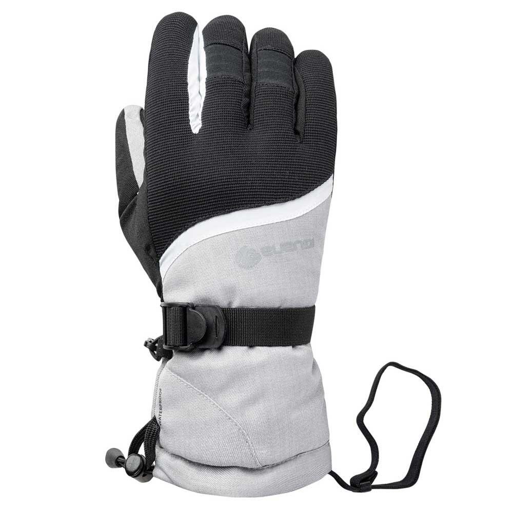 Womens/Ladies Kano Ski Gloves (Grey Melange/Black) 3/3